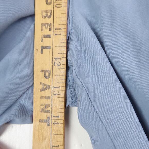 Madewell Pants Womens SZ 0 Wide Flared Leg Linen Blend High Rise Coastal Neutral - Picture 4 of 10